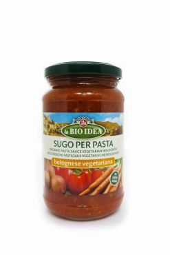 La Bio Idea Organic Bolognese Pasta Vegetariana Sauce, 340 g